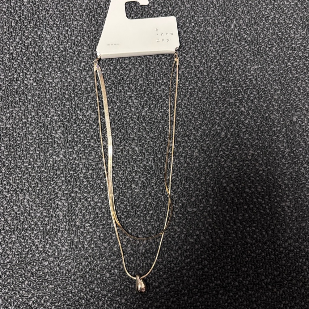 A New Day Gold Layered Necklace